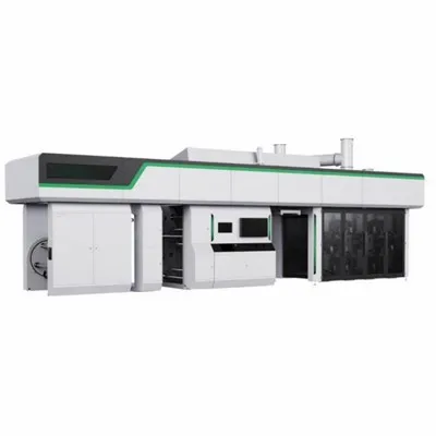 Серво безредукторна флексопечатна преса